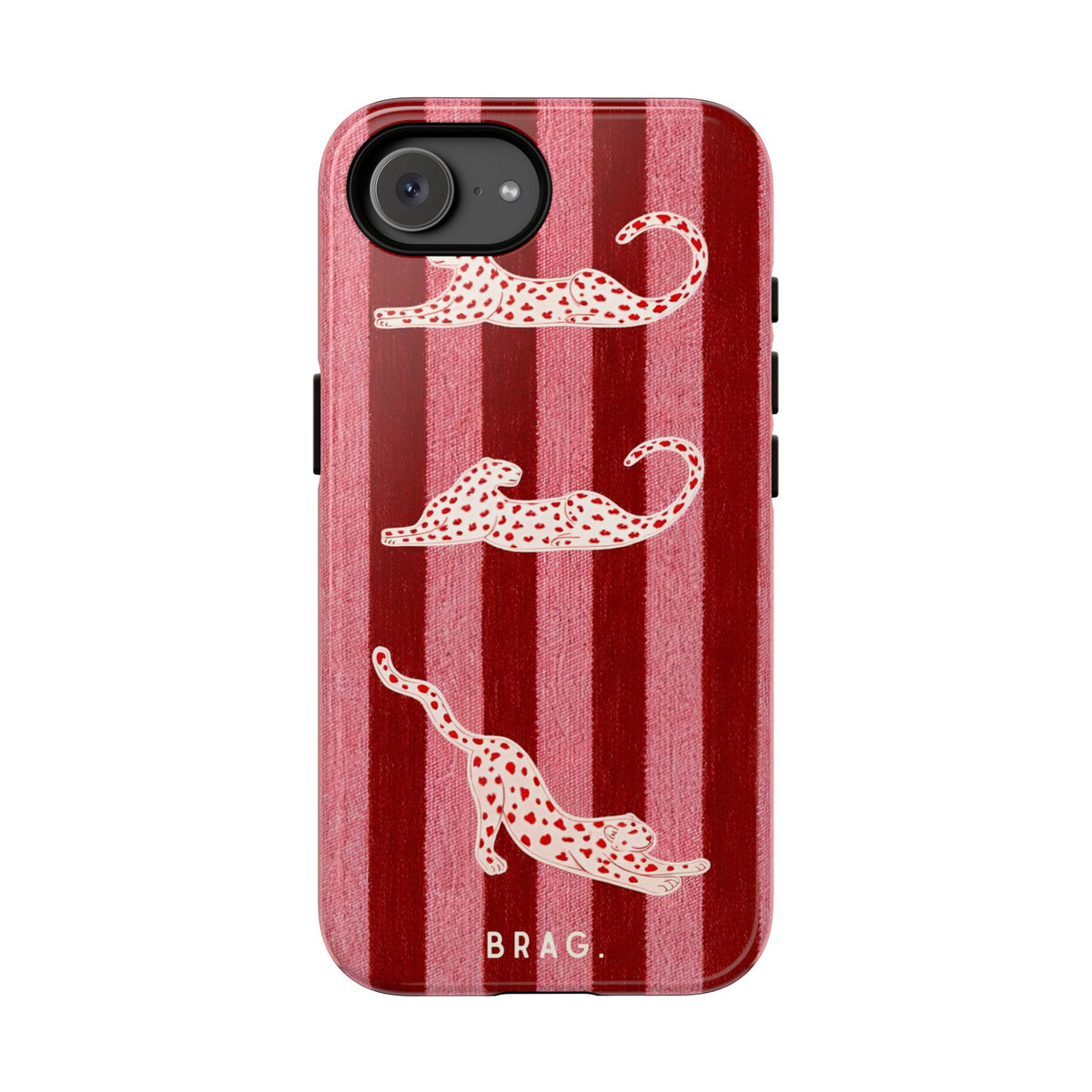 Pink Safari Tough Phone Case – Shockproof Protective iPhone Cover