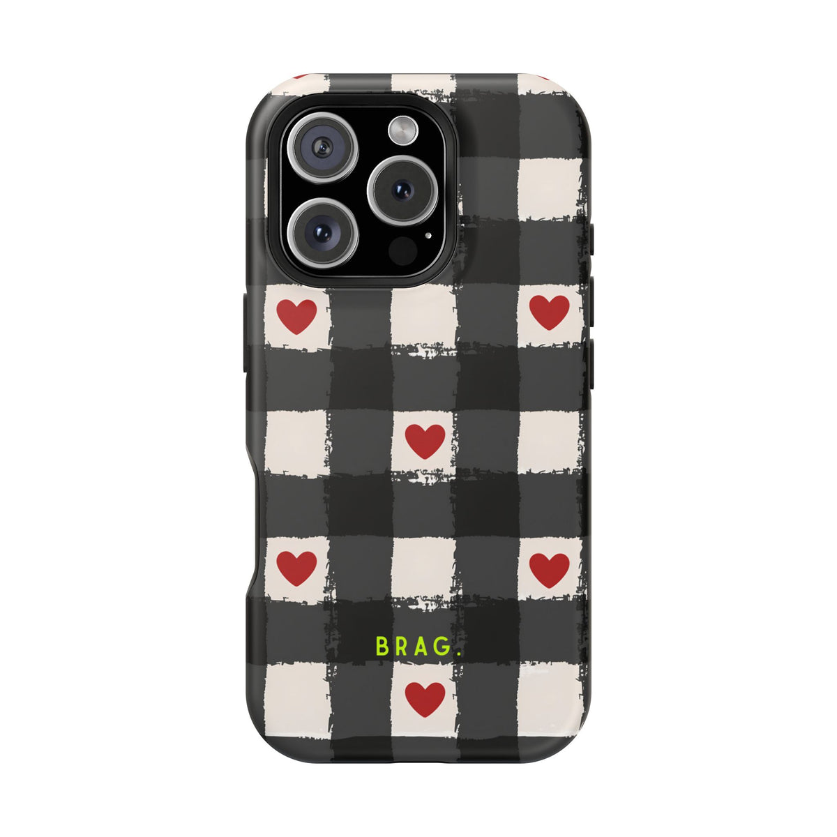 Lucky Heart Magnetic Impact-Resistant Phone Case