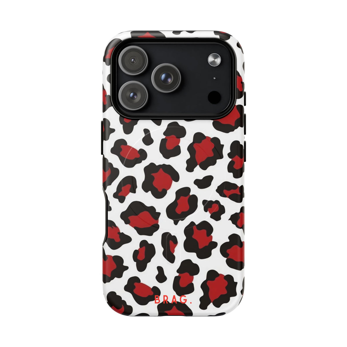 Leopard Kiss MagSafe Tough Phone Case — Magnetic Protective Cover