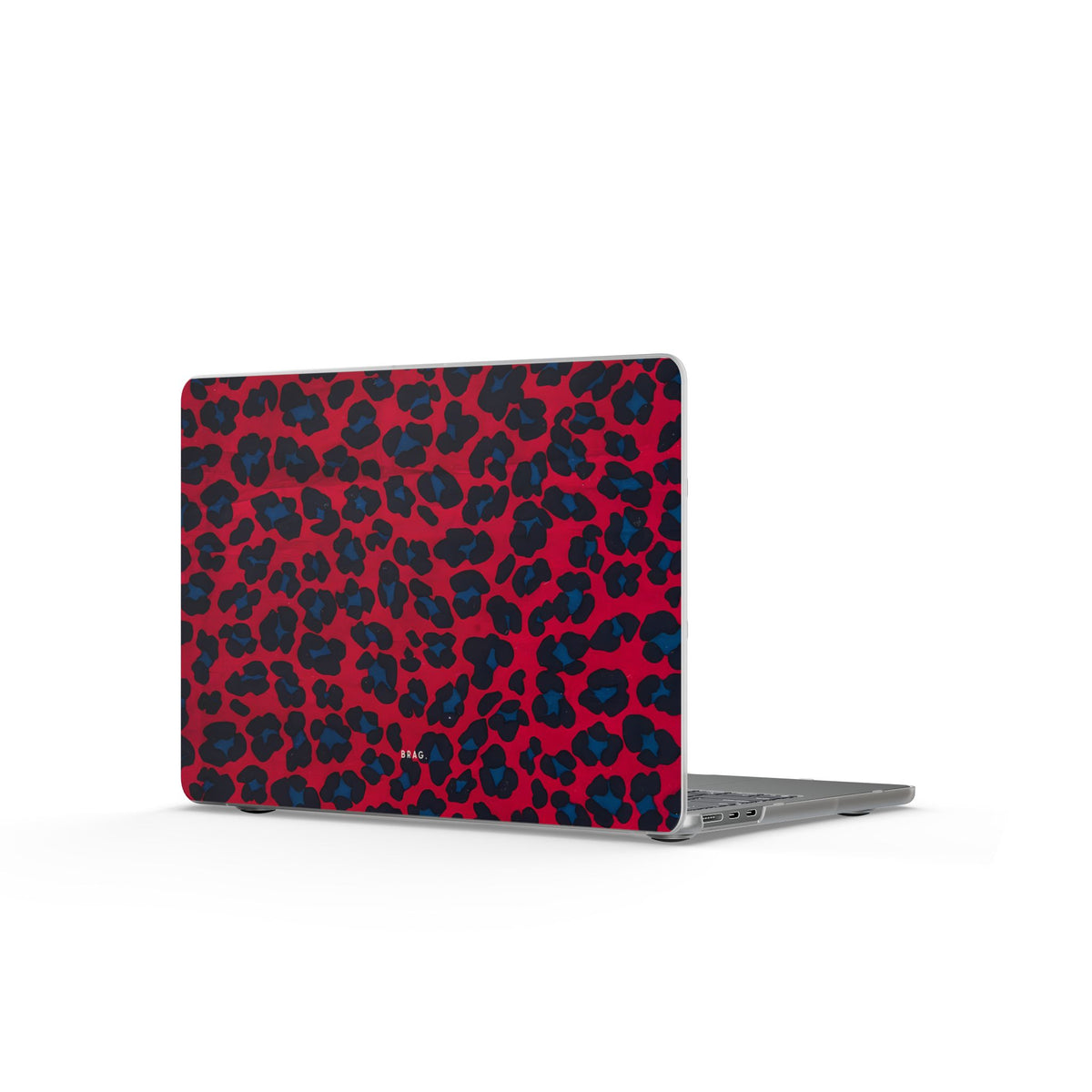 Red Panther Matte MacBook Case — Slim Protective Laptop Cover