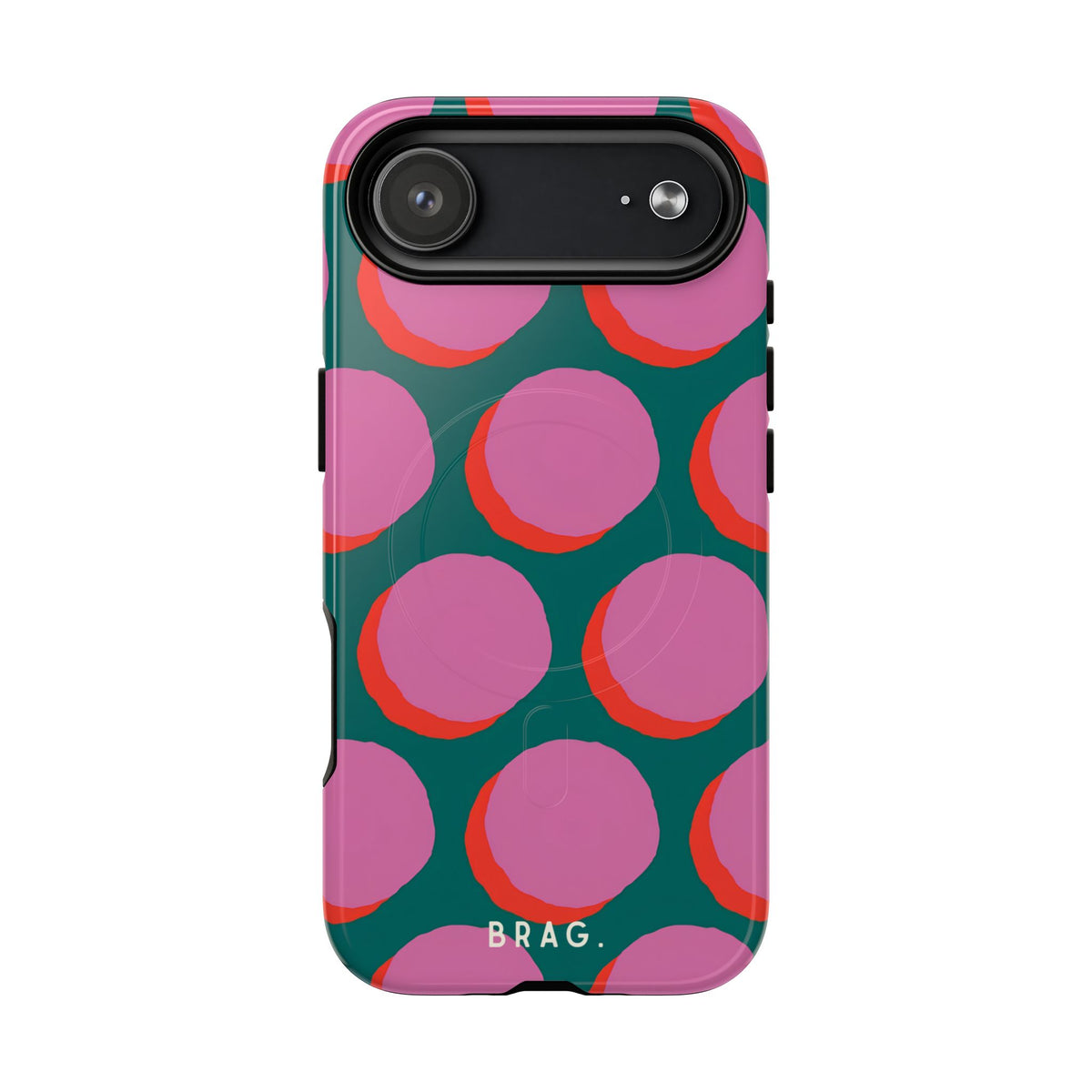 Pink Moon MagSafe Tough Phone Case — Magnetic Protective Cover
