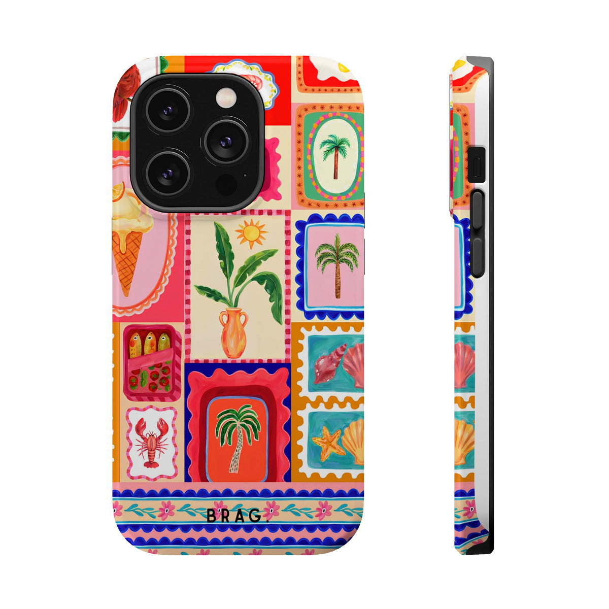 Postcard Magnetic Impact-Resistant Phone Case