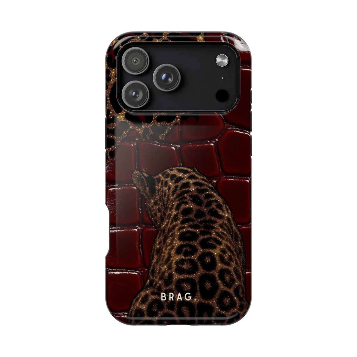 Leopard Lounge Magnetic Impact-Resistant Phone Case