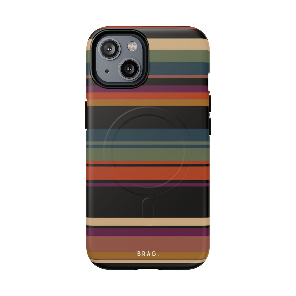 Market Stripe MagSafe Tough Phone Case — Magnetic Protective Cover