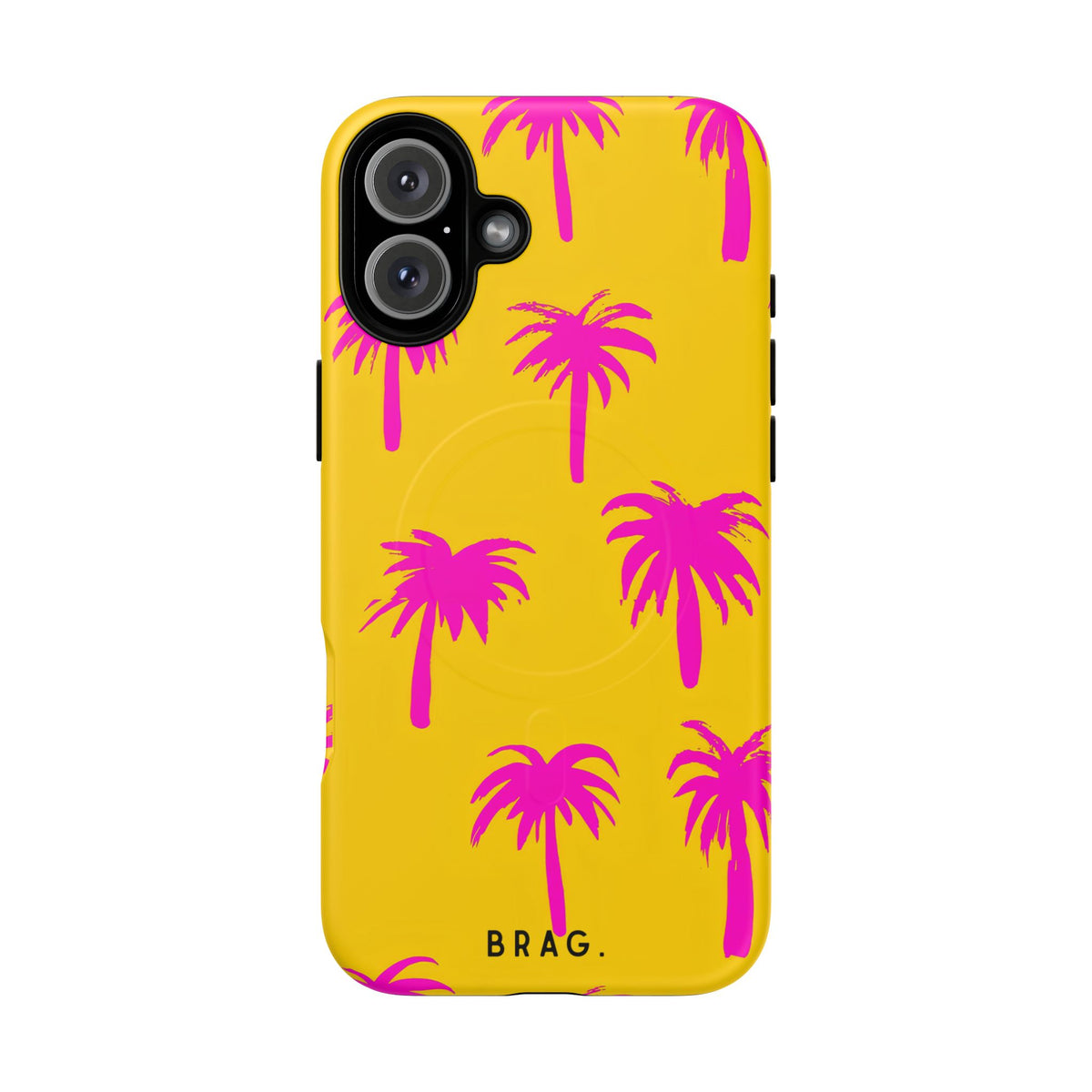Pink Palms MagSafe Tough Phone Case — Magnetic Protective Cover