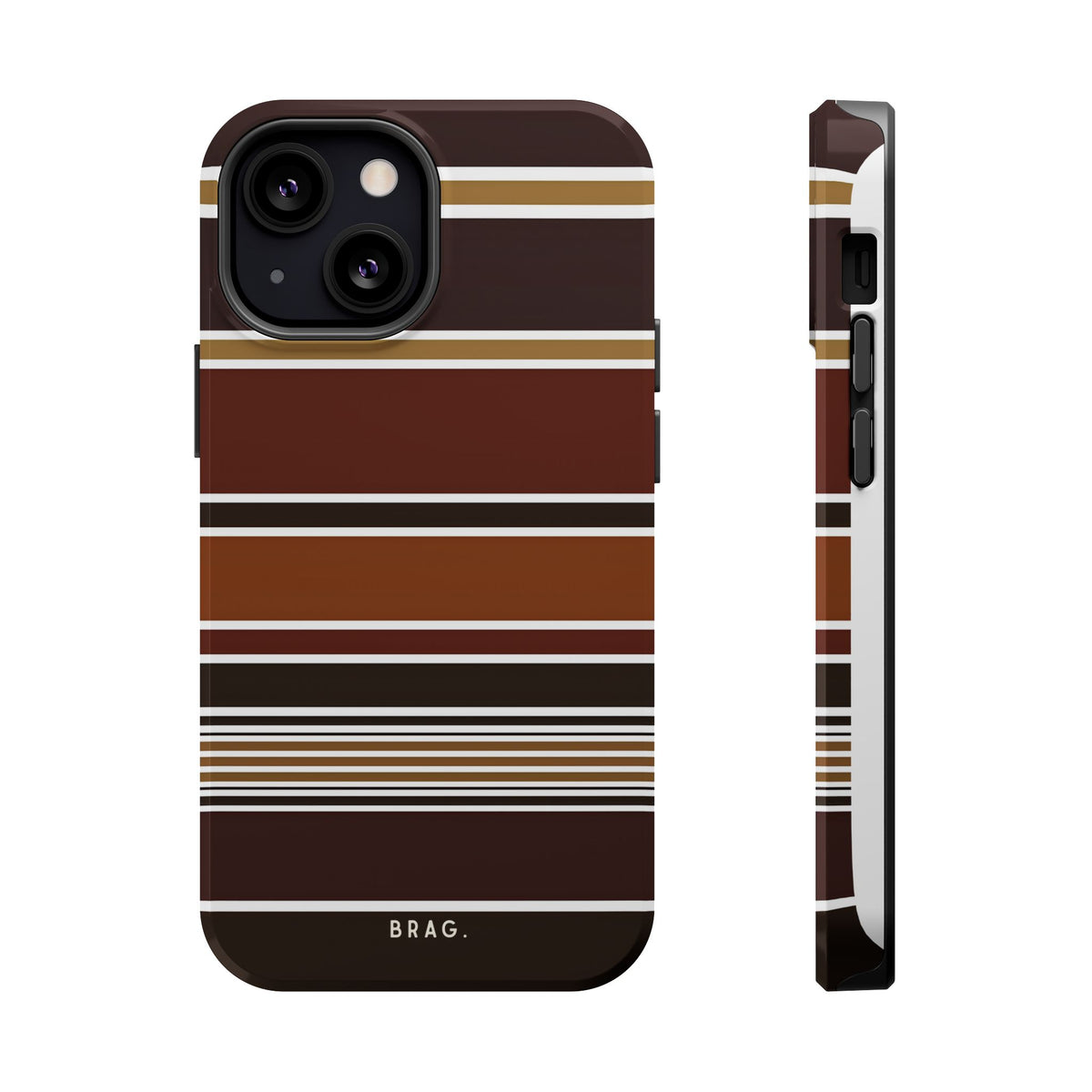Cocoa Line Magnetic Impact-Resistant Phone Case
