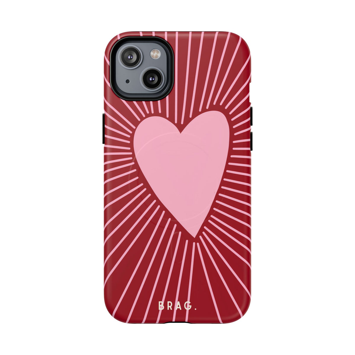 Heart Rush MagSafe Tough Phone Case — Magnetic Protective Cover