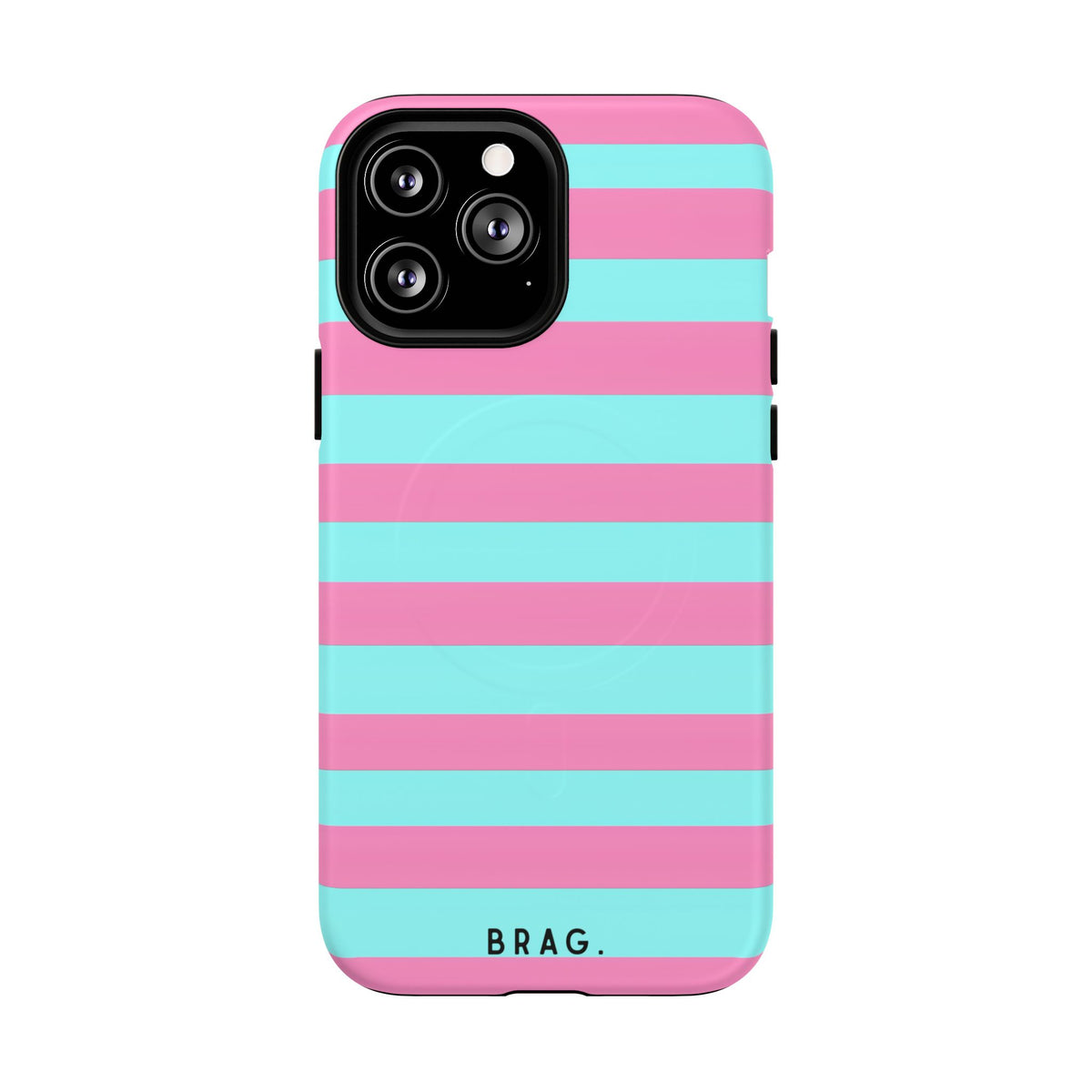 Taffy Stripe MagSafe Tough Phone Case — Magnetic Protective Cover