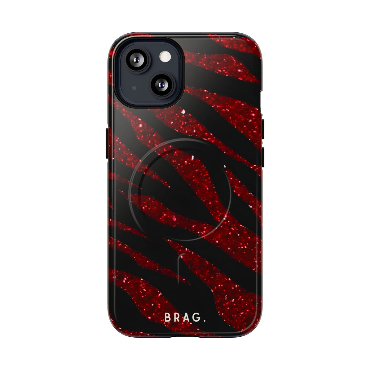 Red Tiger MagSafe Tough Phone Case — Magnetic Protective Cover