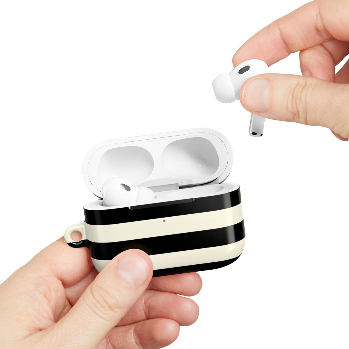 High Black AirPod Case – Slim Protective Charging Case