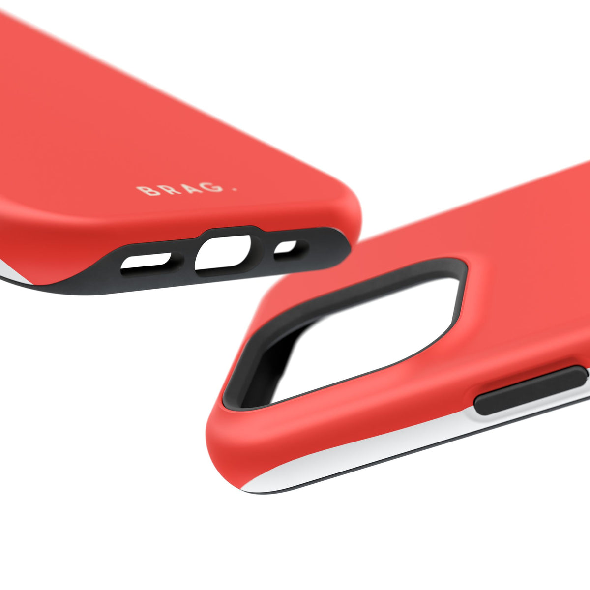 Brag Red Magnetic Impact-Resistant Phone Case