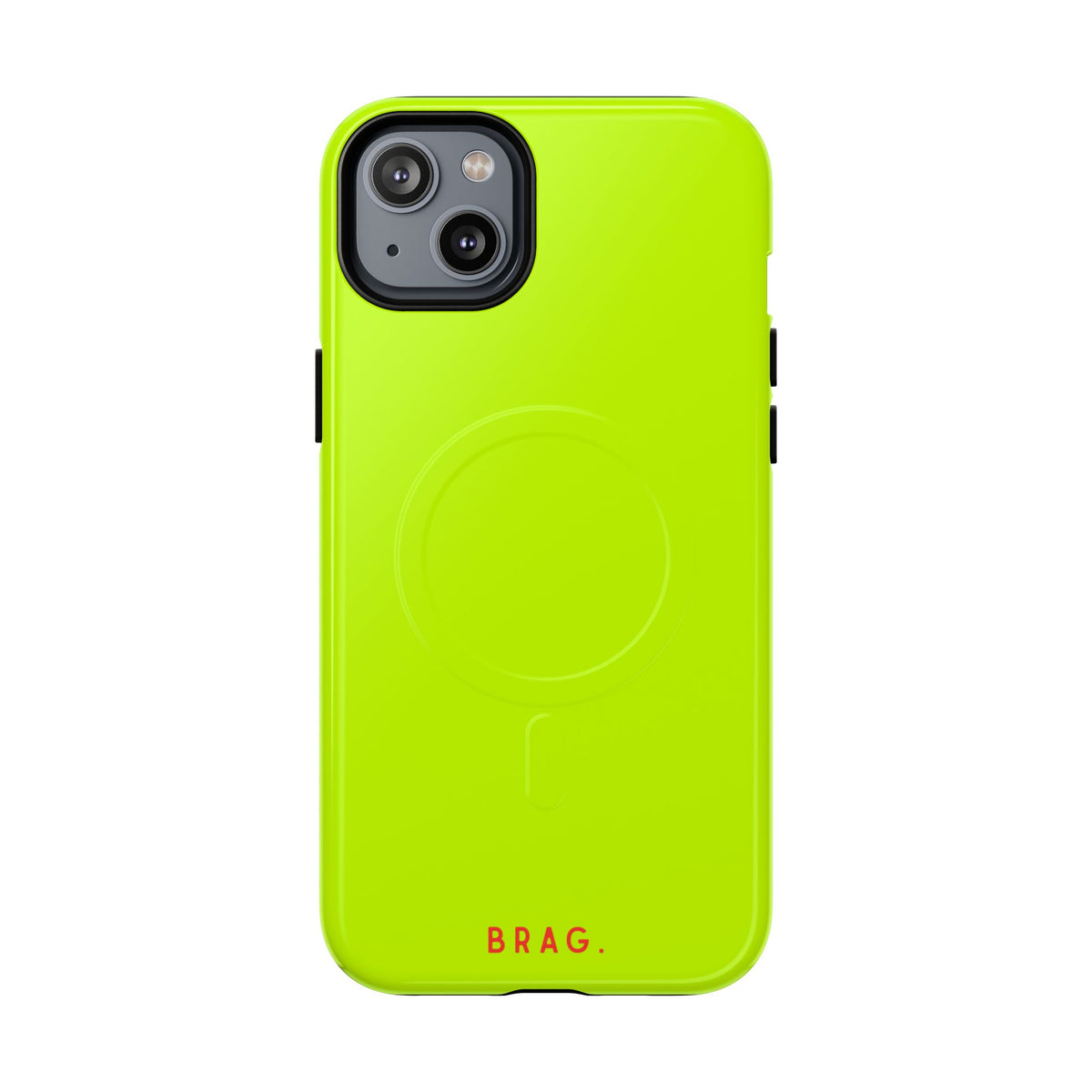 Brag Neon MagSafe Tough Phone Case — Magnetic Protective Cover