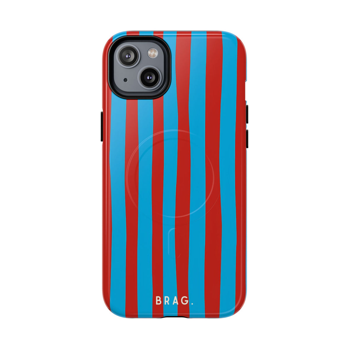 Riviera Stripe MagSafe Tough Phone Case — Magnetic Protective Cover