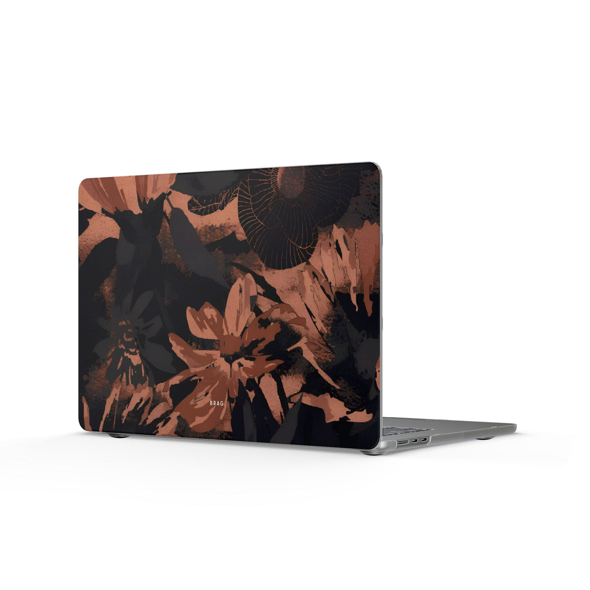 Autumn Garden Matte MacBook Case — Slim Protective Laptop Cover