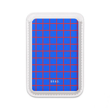 Blue Lagoon MagSafe Vegan Wallet — Slim Phone Card Holder