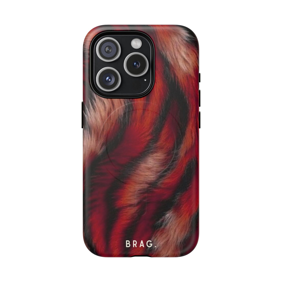 Red Rush MagSafe Tough Phone Case — Magnetic Protective Cover