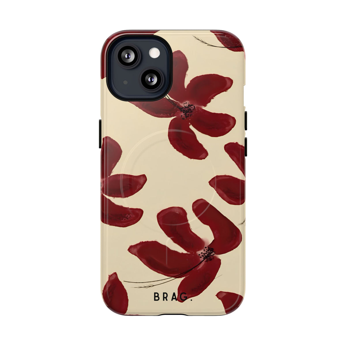 Cherry Bloom MagSafe Tough Phone Case — Magnetic Protective Cover