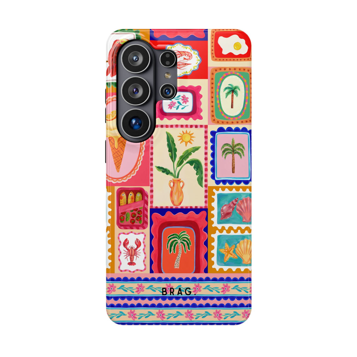 Postcard Magnetic Impact-Resistant Phone Case