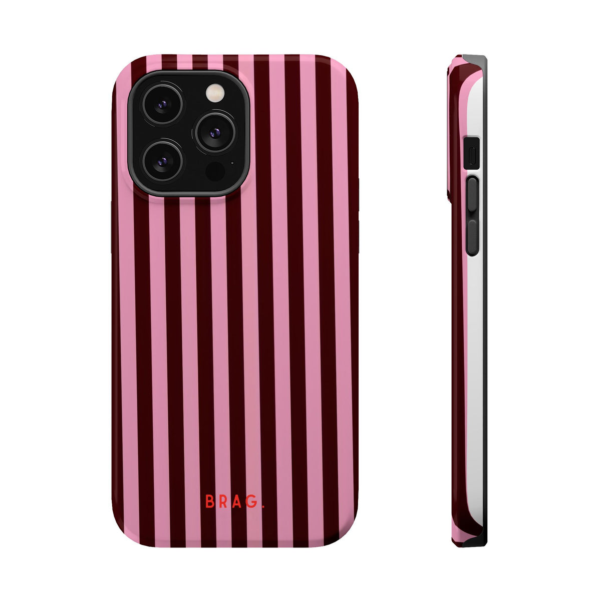 Candy Stripe Magnetic Impact-Resistant Phone Case