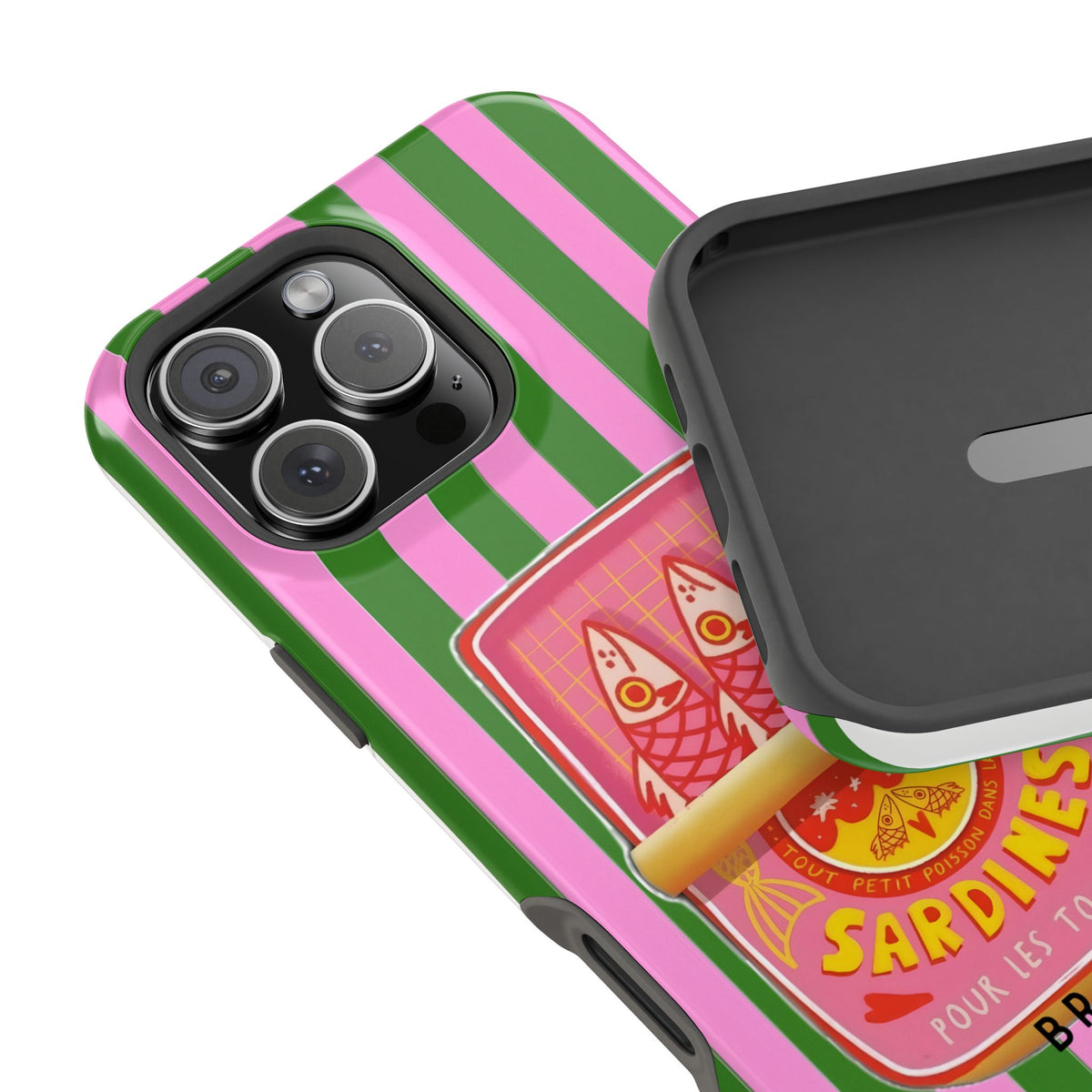 Tinned Pink Magnetic Impact-Resistant Phone Case