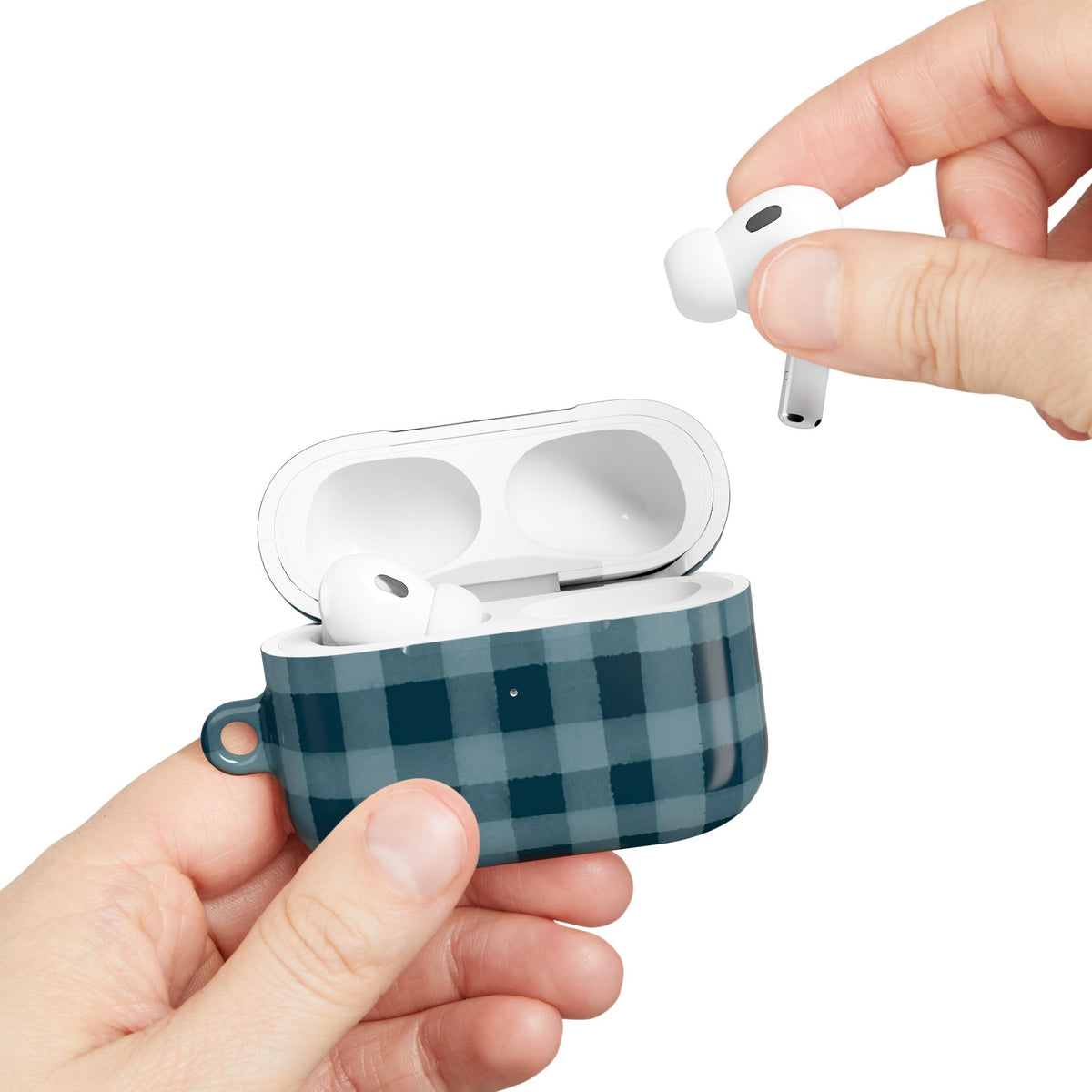 Country Check AirPod Case – Slim Protective Charging Case