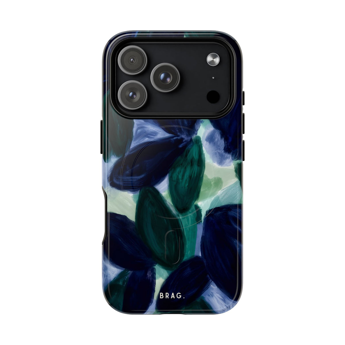 Indigo Garden MagSafe Tough Phone Case — Magnetic Protective Cover