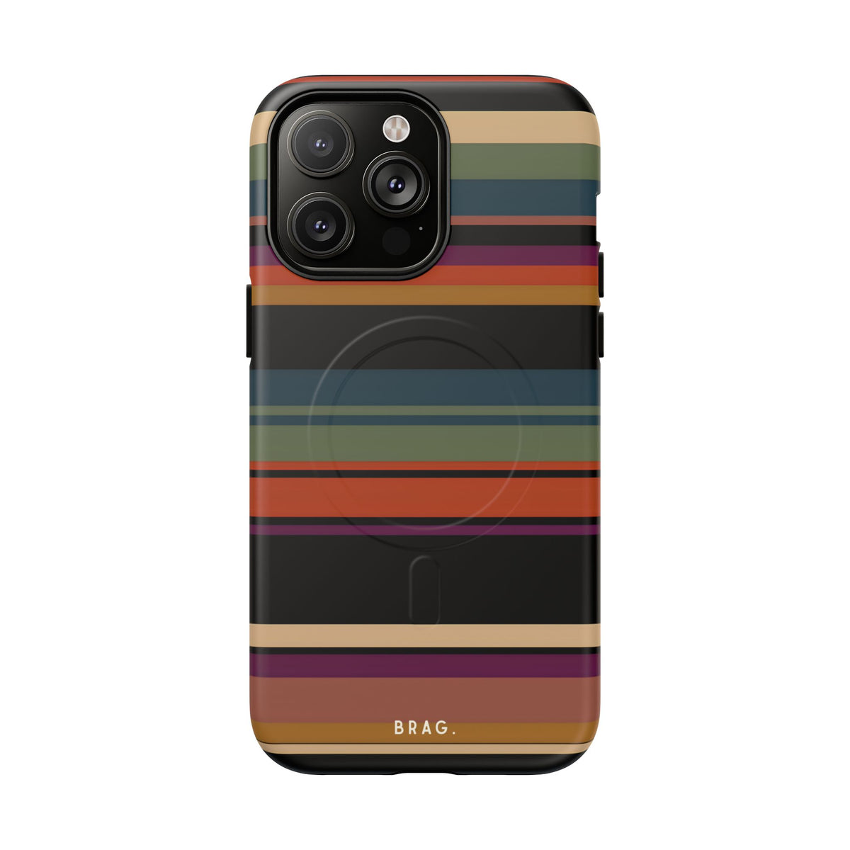 Market Stripe MagSafe Tough Phone Case — Magnetic Protective Cover