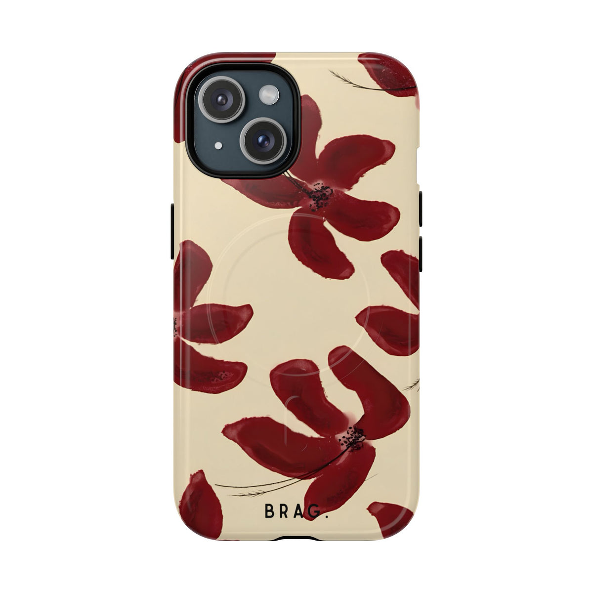 Cherry Bloom MagSafe Tough Phone Case — Magnetic Protective Cover