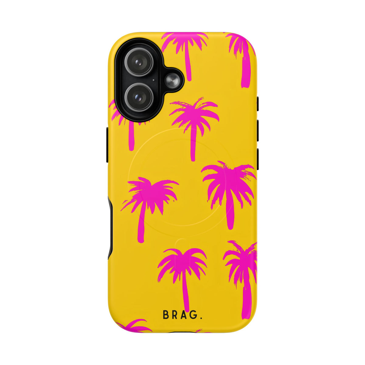 Pink Palms MagSafe Tough Phone Case — Magnetic Protective Cover