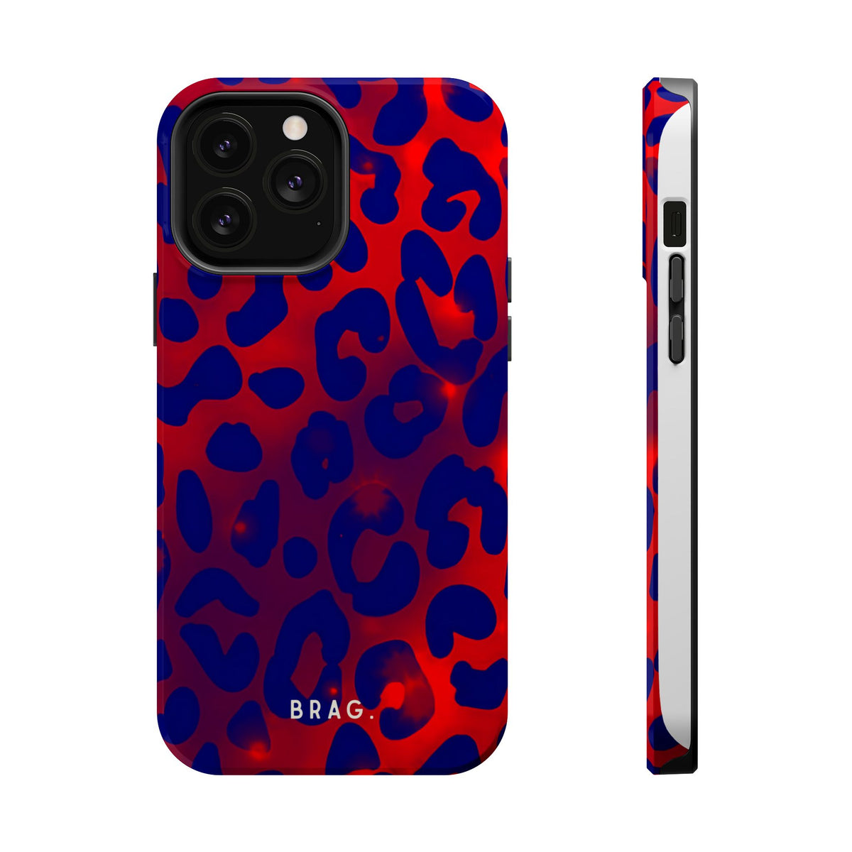 Electric Blue Magnetic Impact-Resistant Phone Case