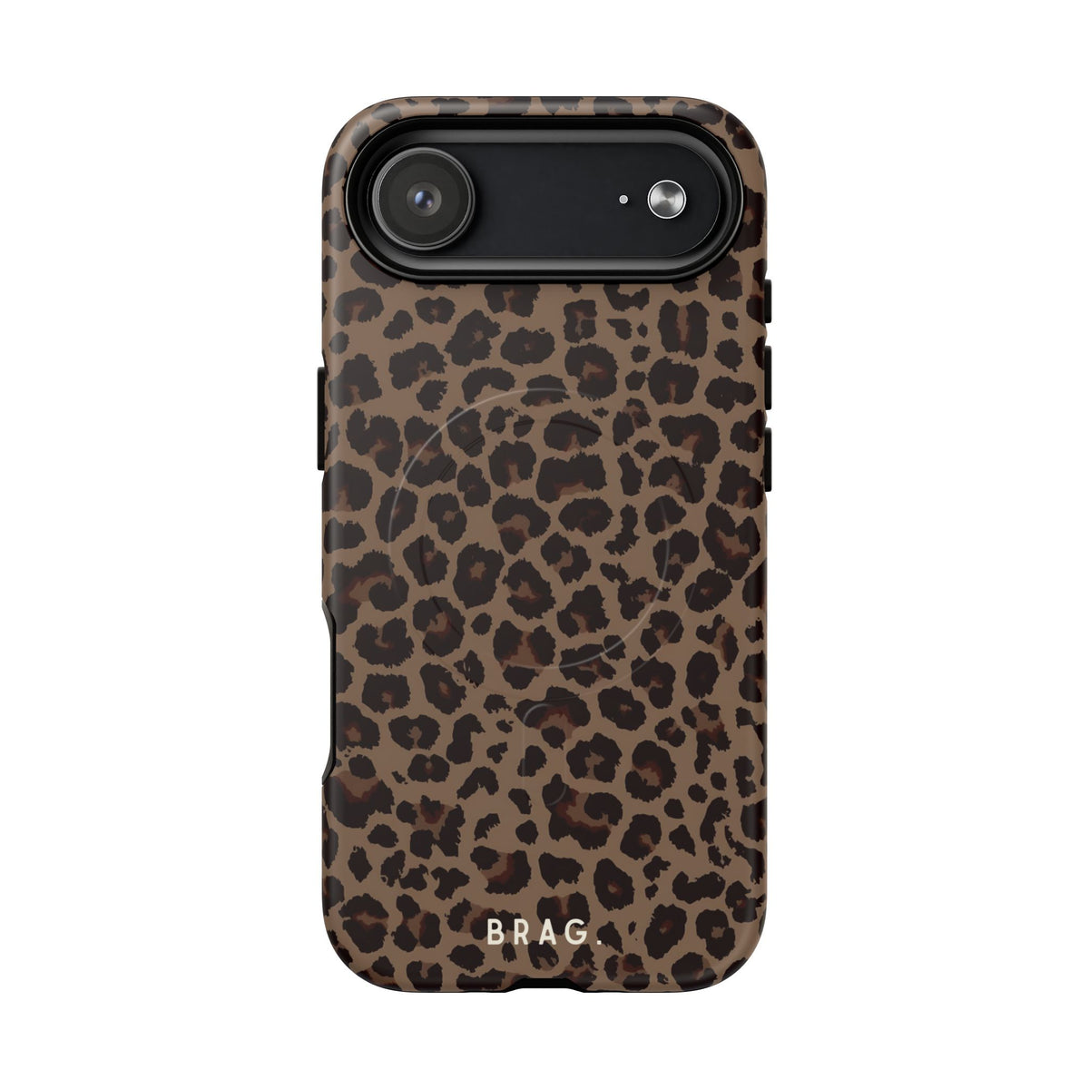 Dusky Leopard MagSafe Tough Phone Case — Magnetic Protective Cover