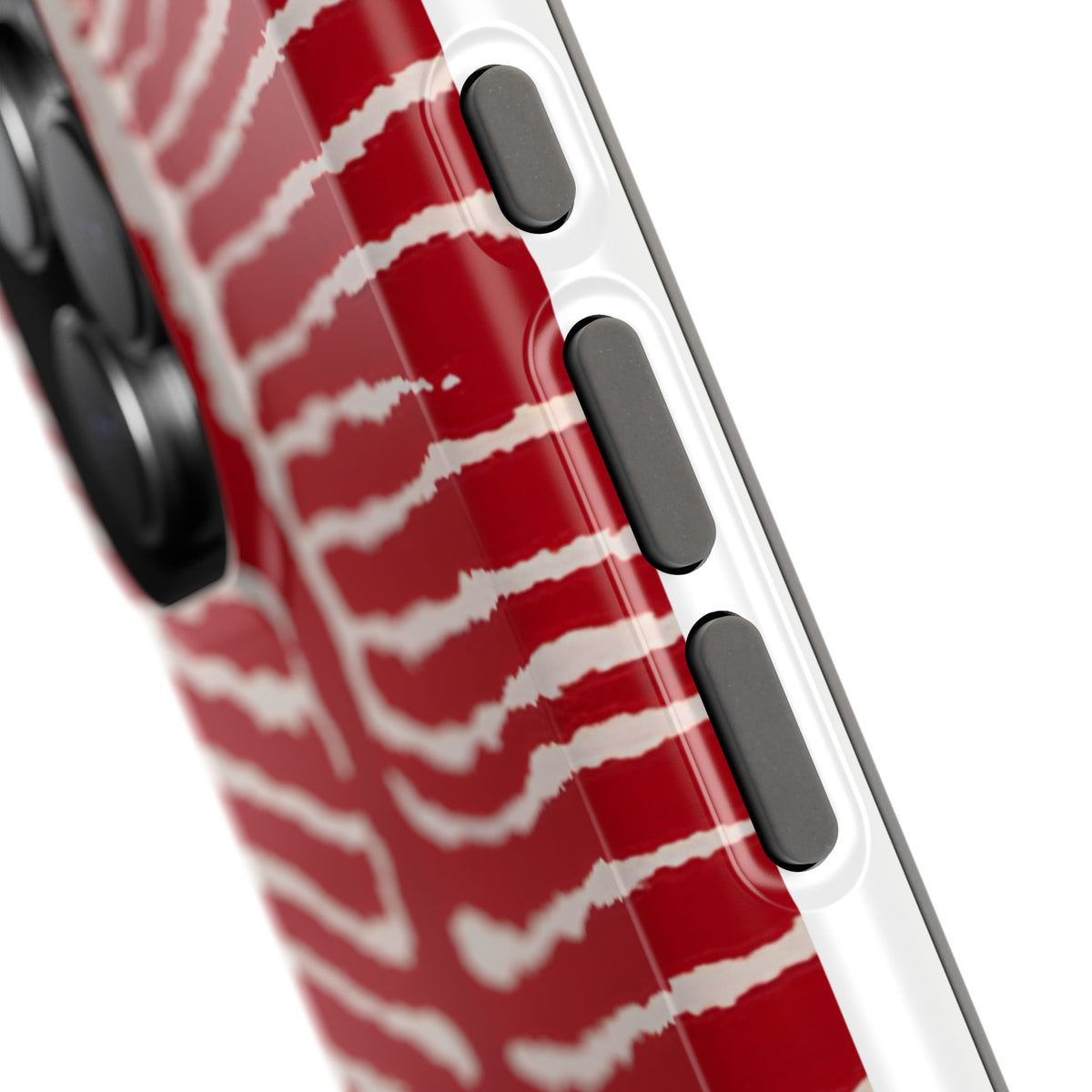 Striped Heat Magnetic Impact-Resistant Phone Case