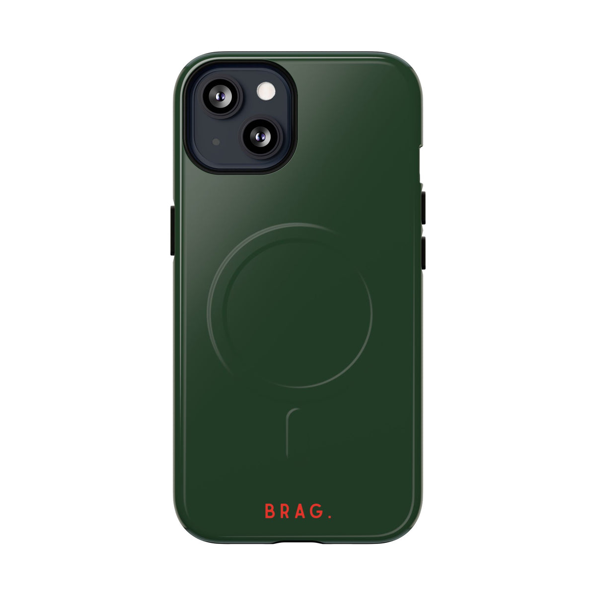 Brag Green MagSafe Tough Phone Case — Magnetic Protective Cover