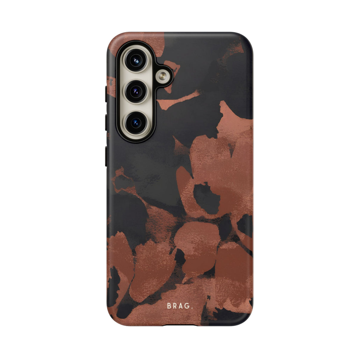 Terracotta Bloom Tough Phone Case – Shockproof Protective iPhone Cover