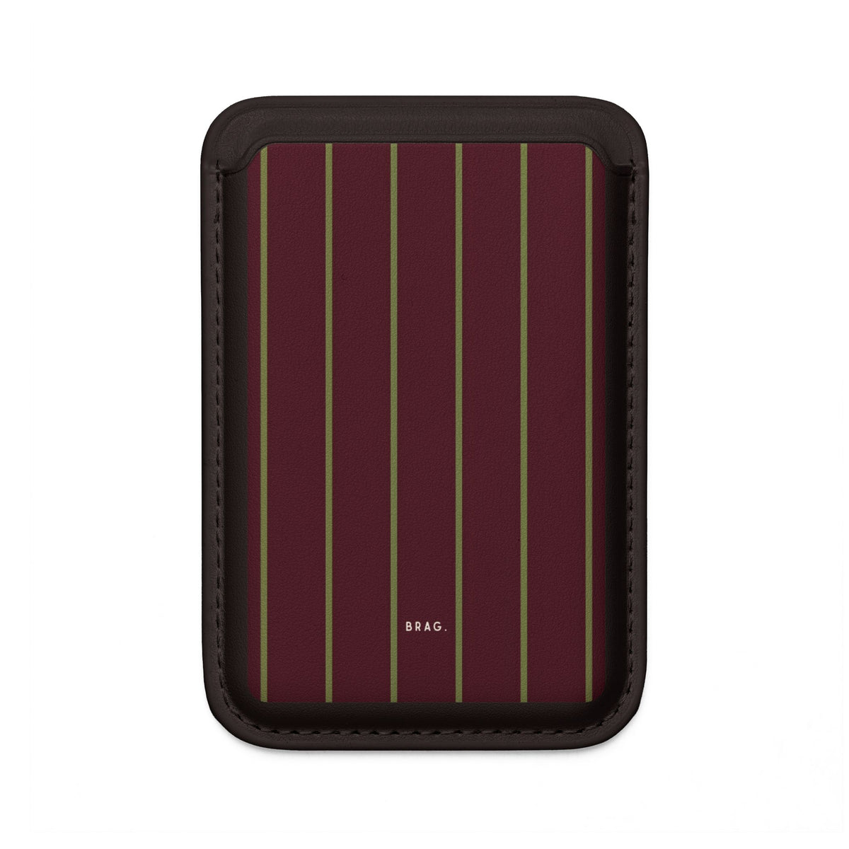 Garnet Gold MagSafe Vegan Wallet — Slim Phone Card Holder