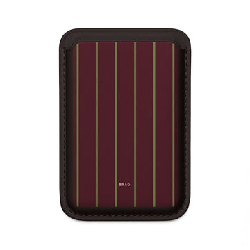 Garnet Gold MagSafe Vegan Wallet — Slim Phone Card Holder