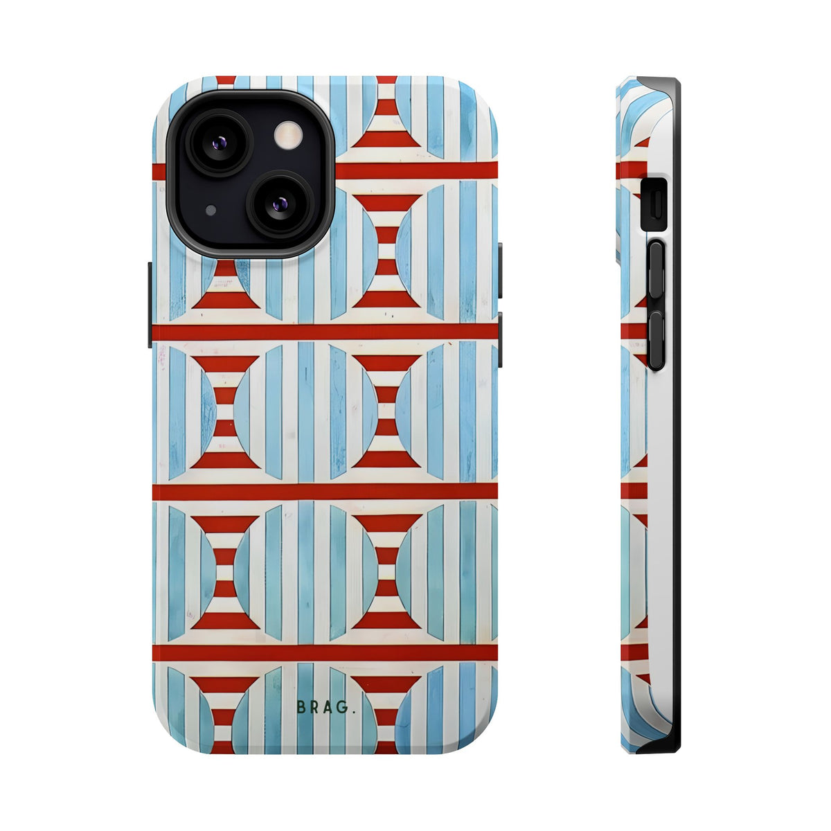 Riviera Stripe Magnetic Impact-Resistant Phone Case