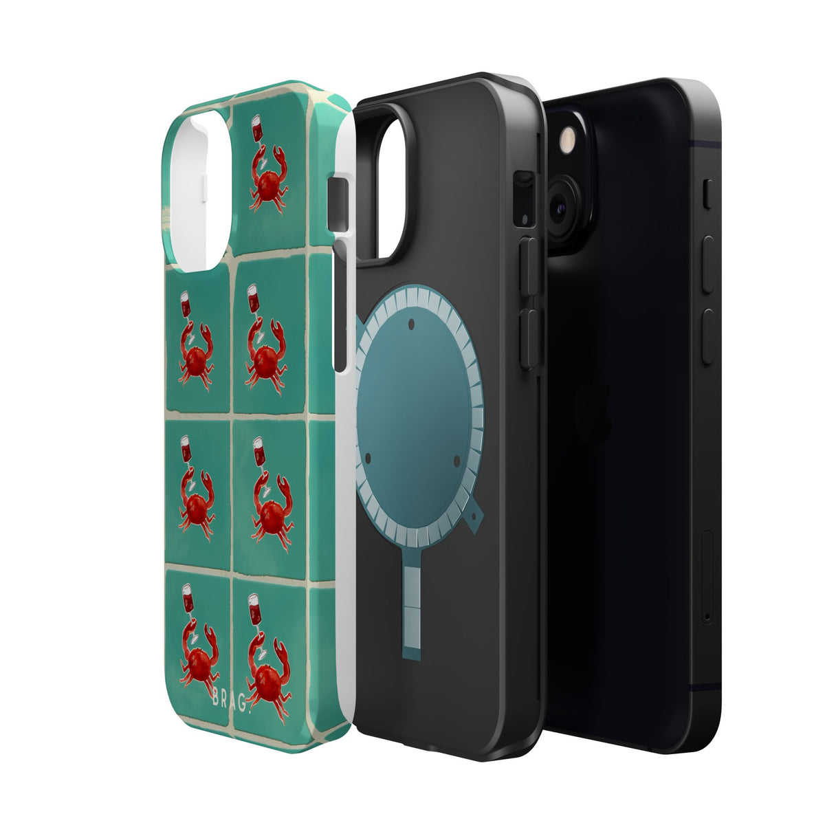 Crab Club Magnetic Impact-Resistant Phone Case