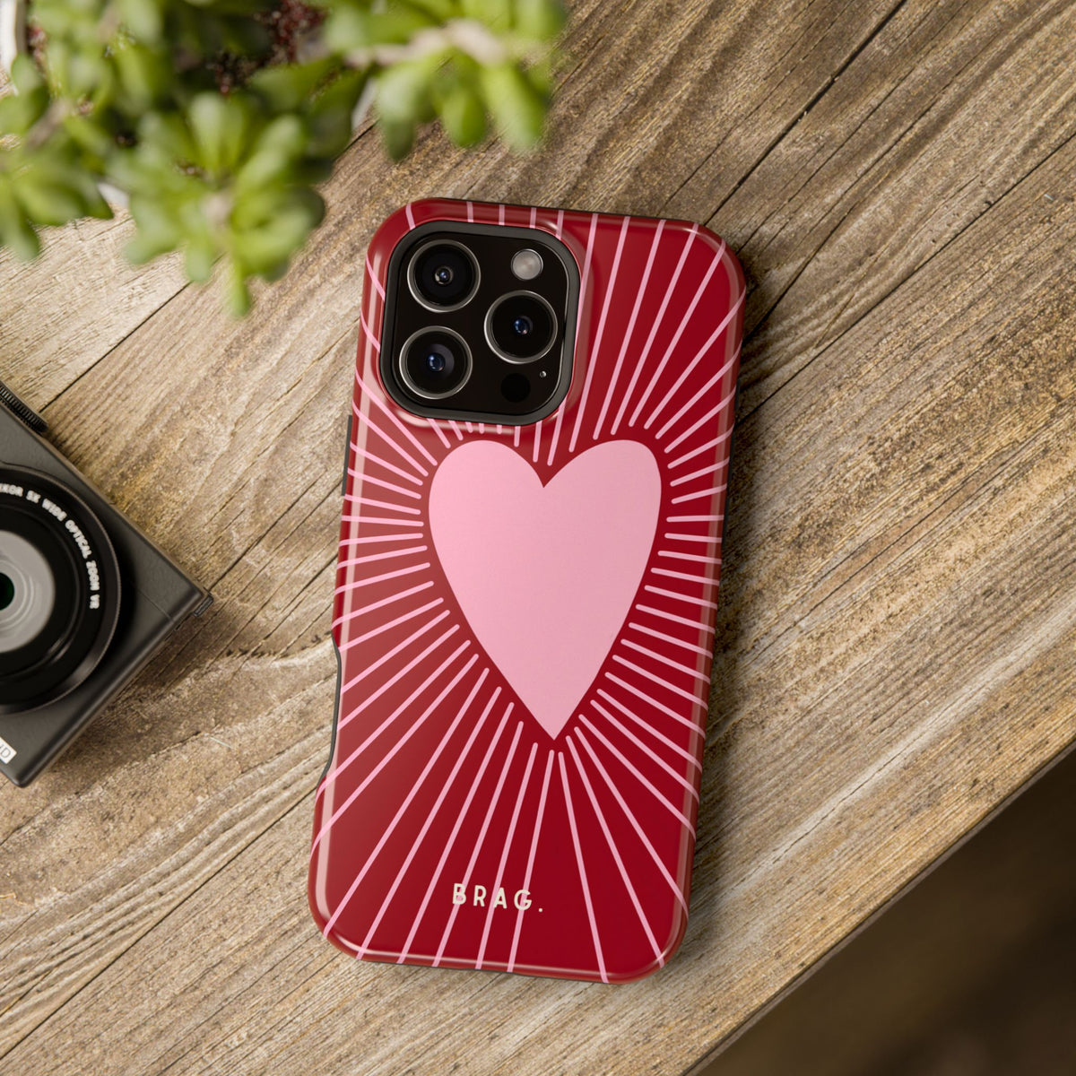 Heart Rush Magnetic Impact-Resistant Phone Case