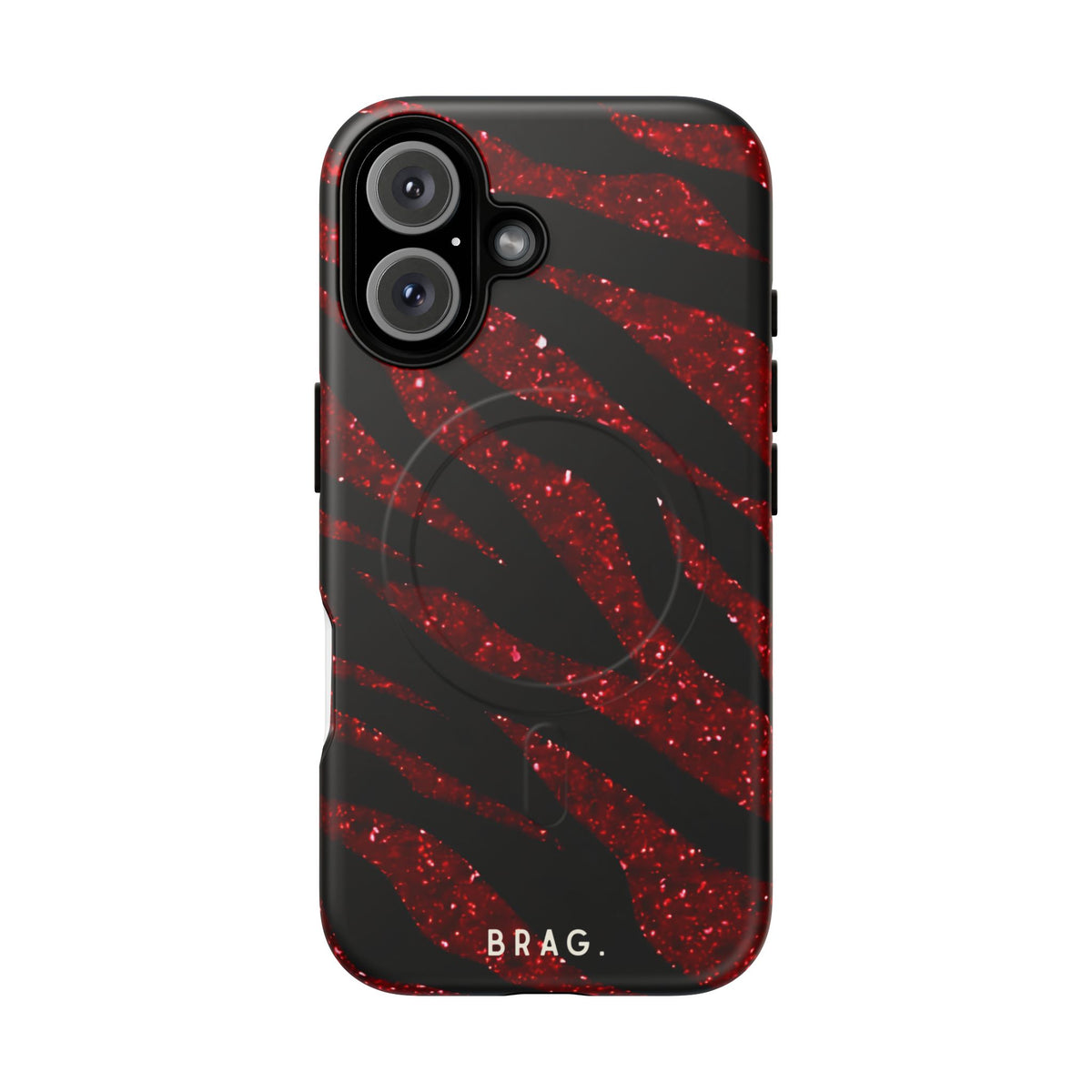 Red Tiger MagSafe Tough Phone Case — Magnetic Protective Cover