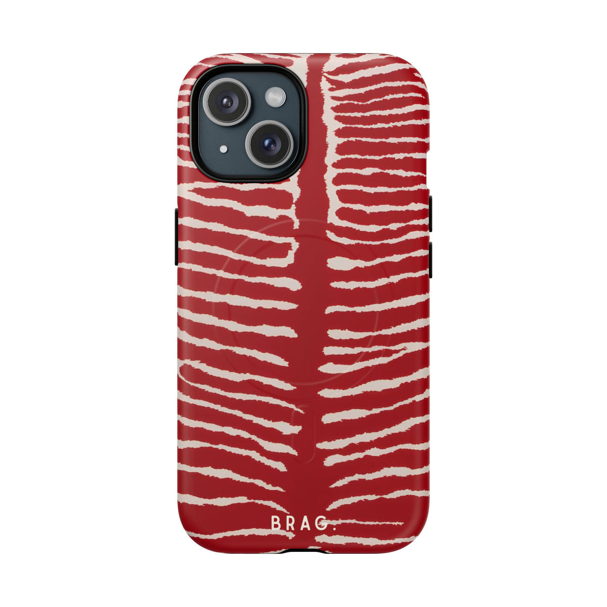 Striped Heat MagSafe Tough Phone Case — Magnetic Protective Cover