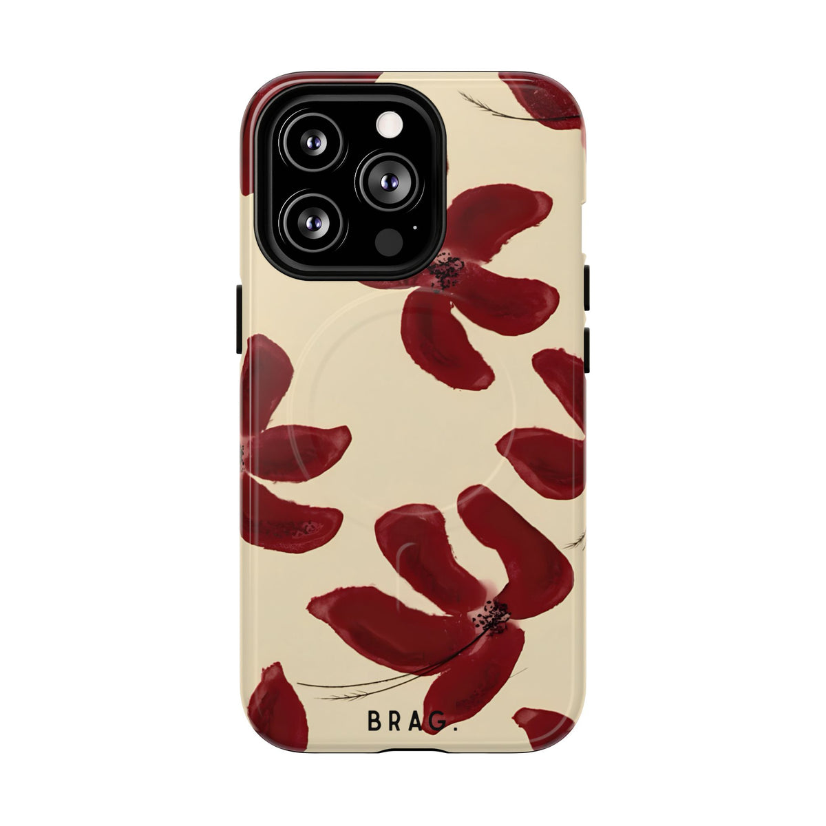 Cherry Bloom MagSafe Tough Phone Case — Magnetic Protective Cover