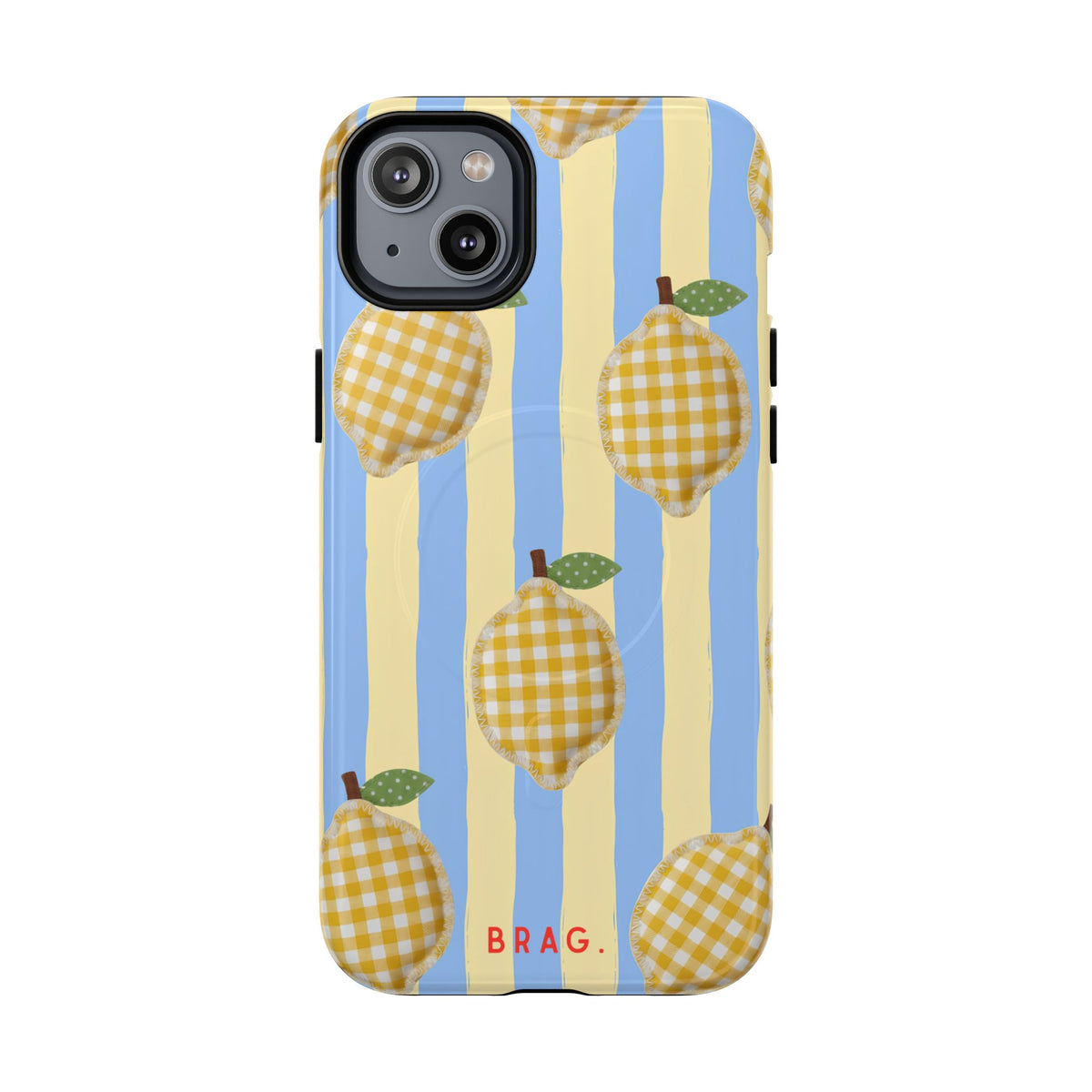 Lemon checks MagSafe Tough Phone Case — Magnetic Protective Cover