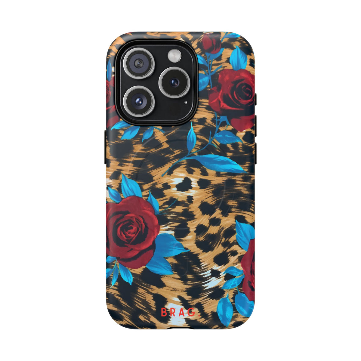 Wild Rose MagSafe Tough Phone Case — Magnetic Protective Cover