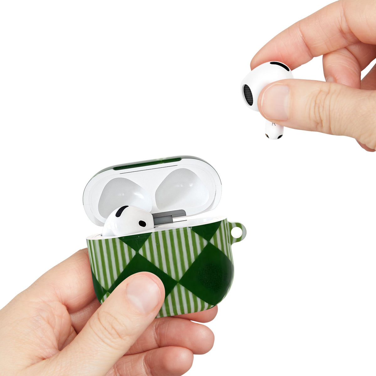 Woven Pattern AirPod Case – Slim Protective Charging Case