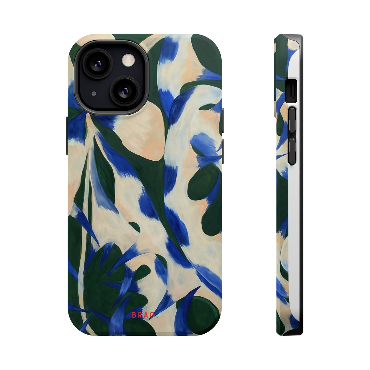 Blue Garden Magnetic Impact-Resistant Phone Case