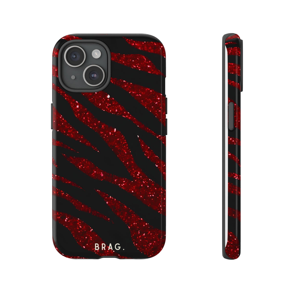 Red Tiger Tough Phone Case – Shockproof Protective iPhone Cover