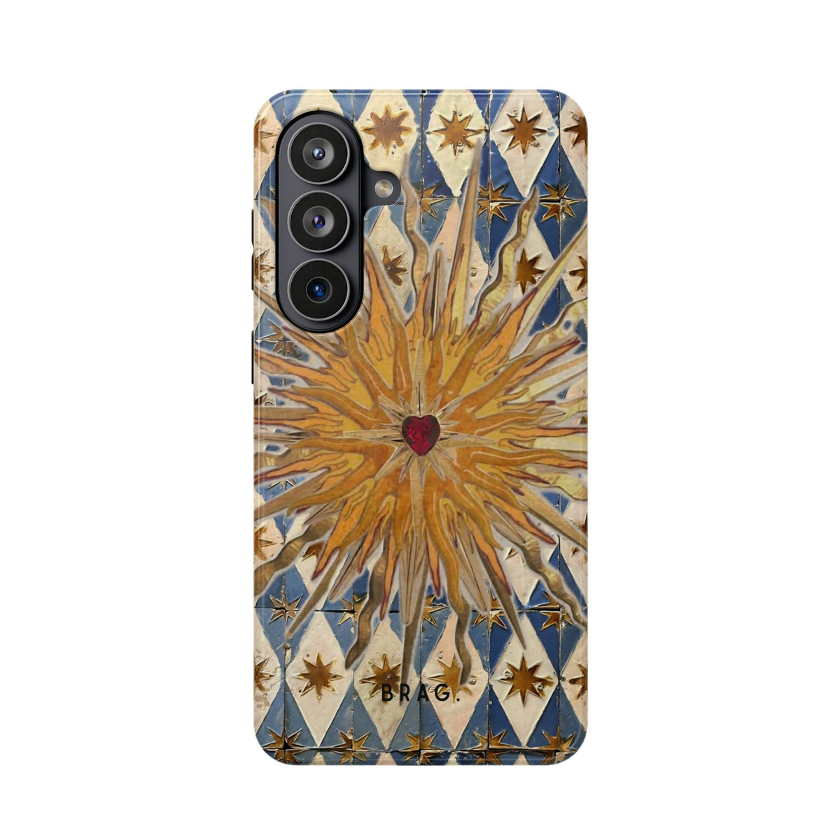Fortune Heart Magnetic Impact-Resistant Phone Case