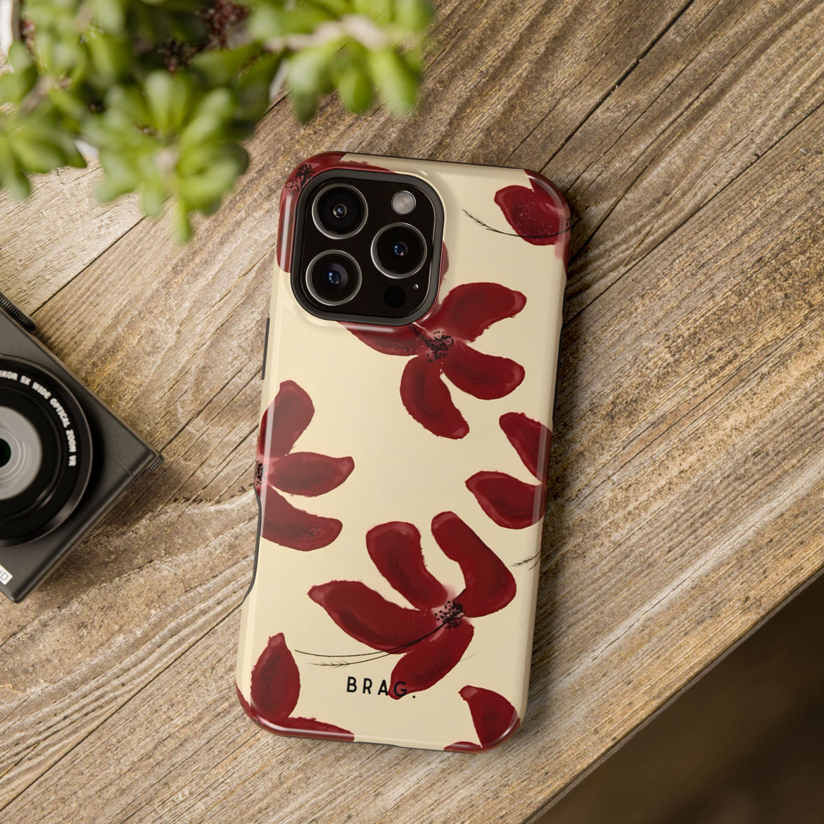 Cherry Bloom Magnetic Impact-Resistant Phone Case