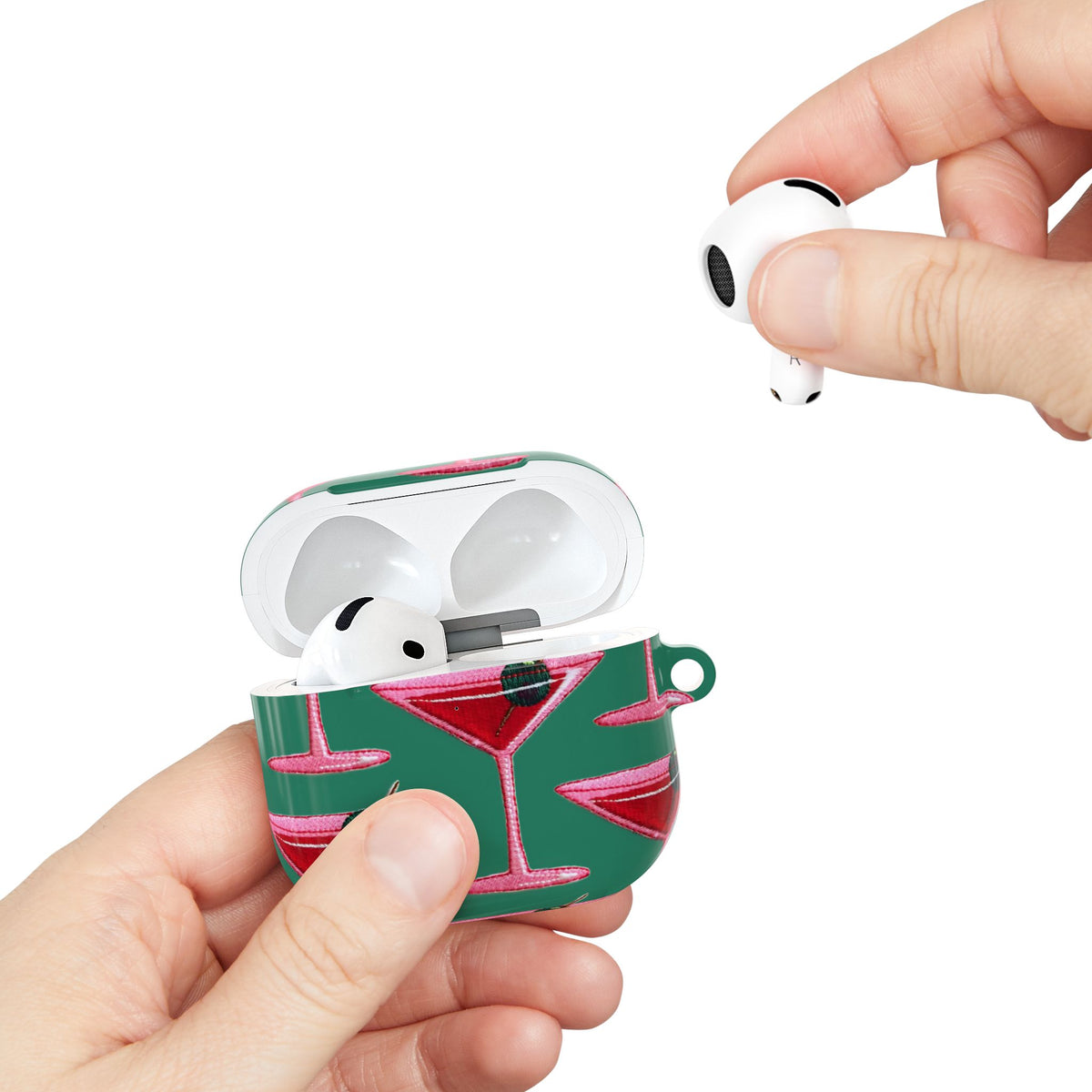 Pink Martini AirPod Case – Slim Protective Charging Case